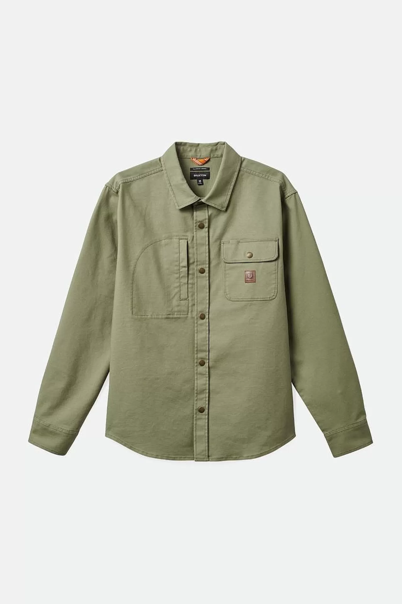 Brixton Builders Stretch-Overshirt<Männer Button-Ups