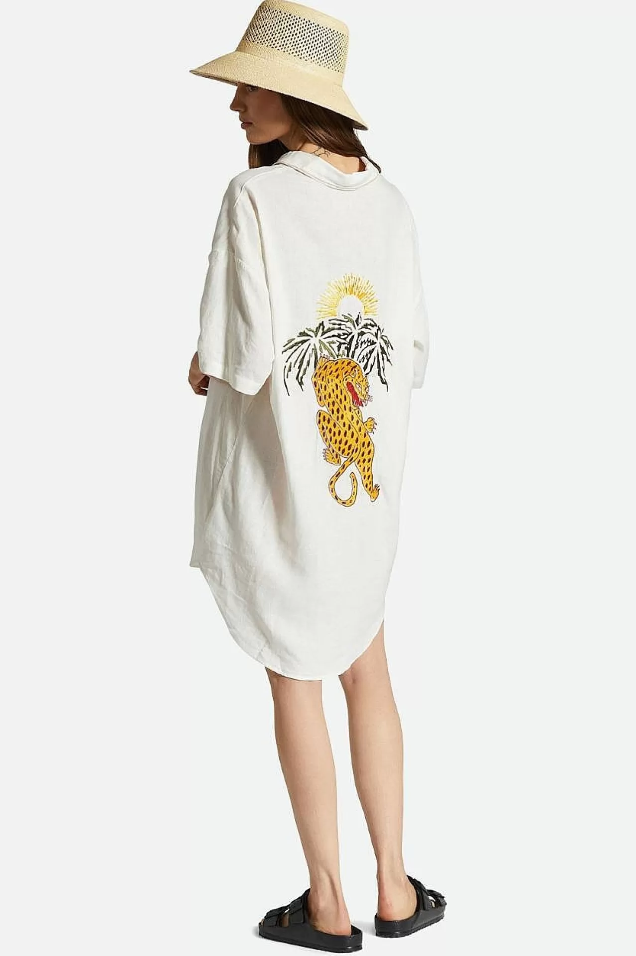 Brixton Condesa Leinenhemdkleid<Frauen Kleider