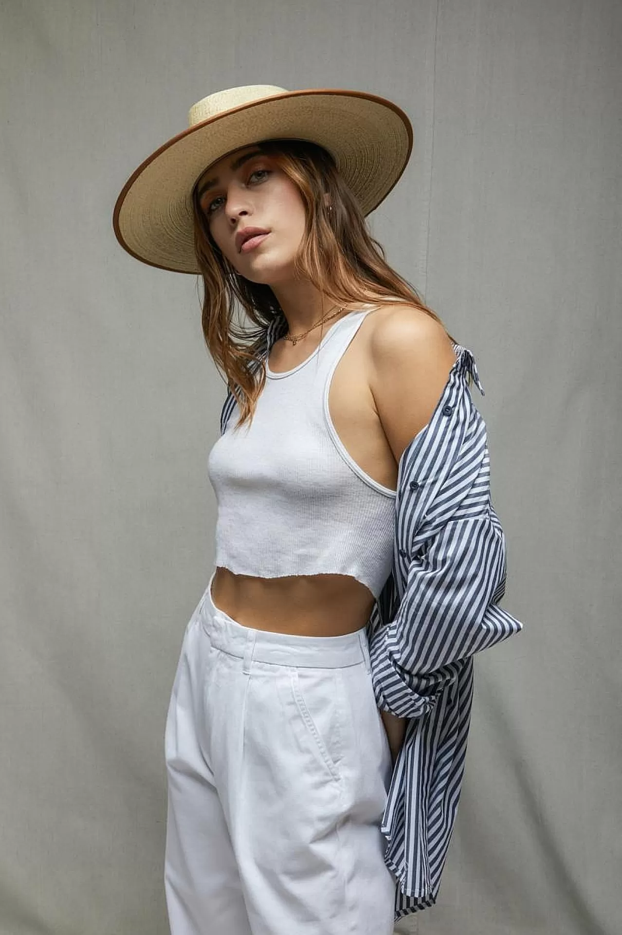 Brixton Jo Straw Rancher Hat Limited<Frauen Volle Krempe Und Fedoras