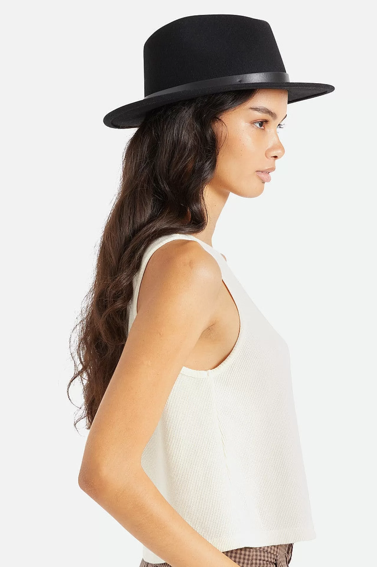 Brixton Messer Fedora<Männer Volle Krempe Und Fedoras