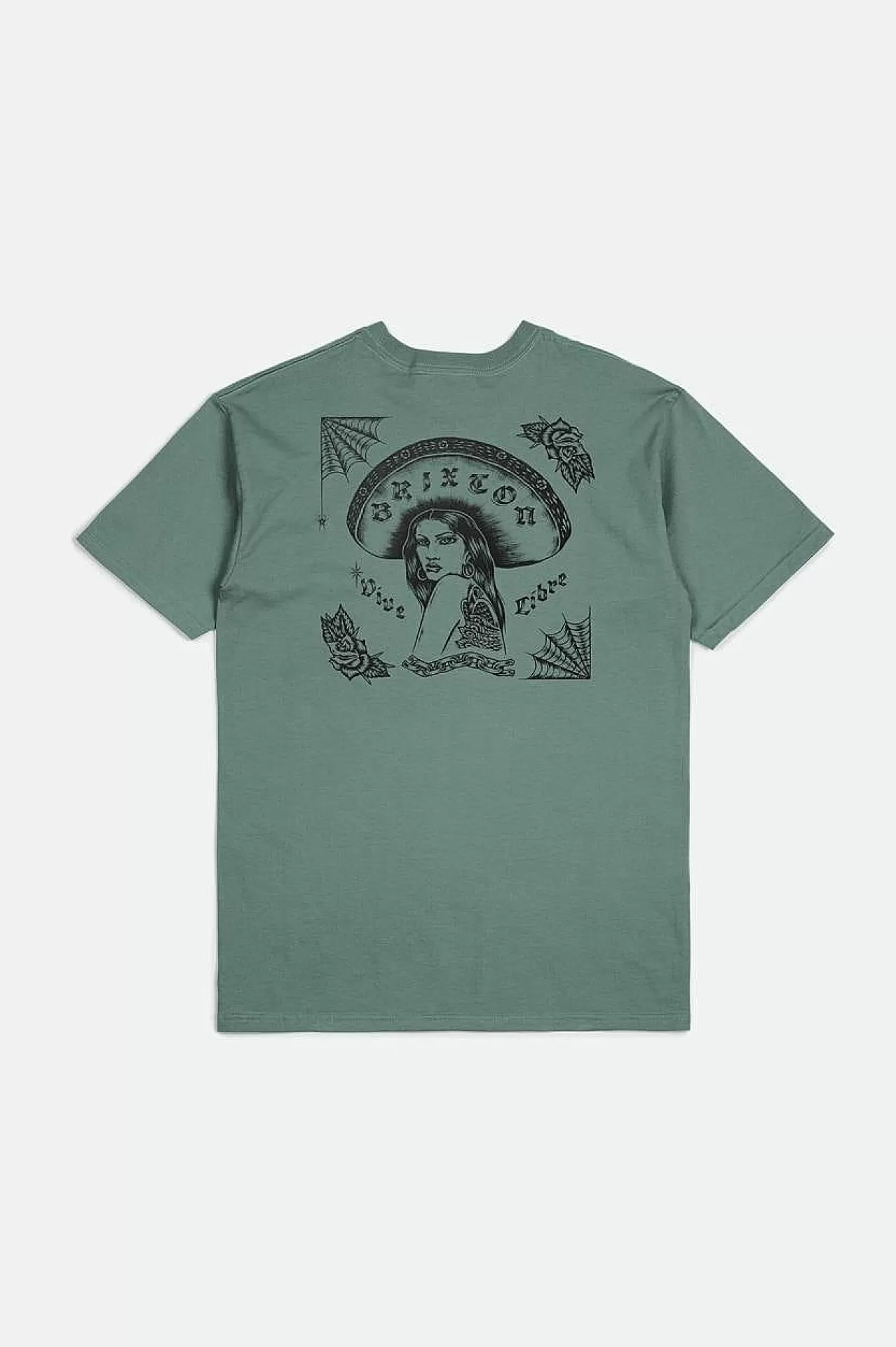 Brixton Vive Libre S/S Standard-T-Shirt<Männer T-Shirts